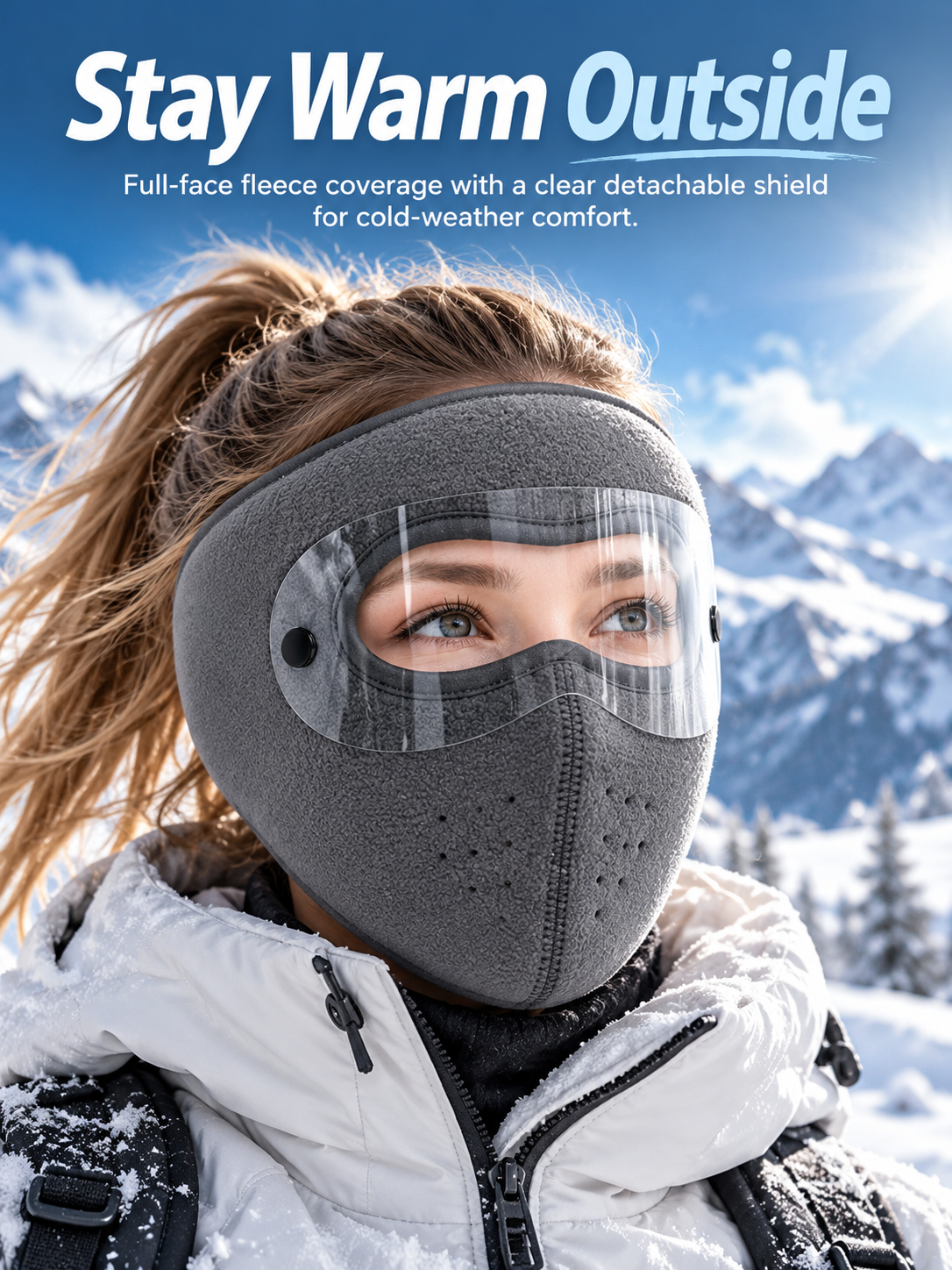 ❄️Winter Trend｜Daily 1000+ Sold｜Winter Balaclava Mask with Anti-Fog Goggles