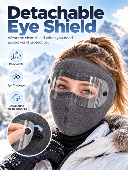❄️Winter Trend｜Daily 1000+ Sold｜Winter Balaclava Mask with Anti-Fog Goggles