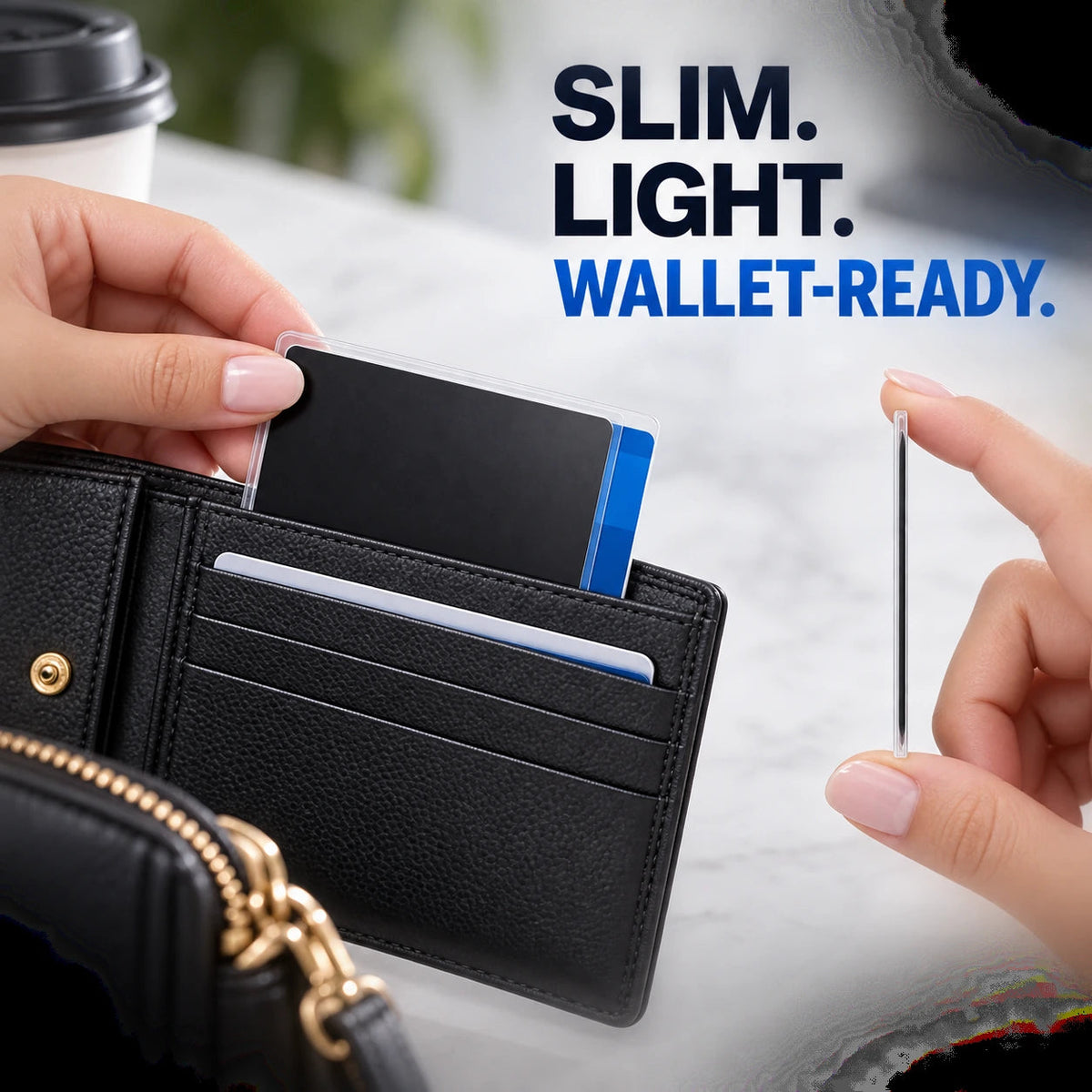 Side-View Privacy Card Sleeve – Slim Card Cover – product image 4
