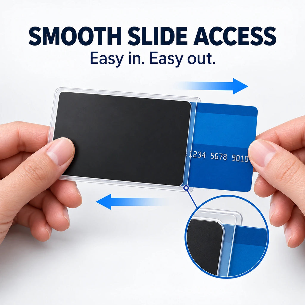 Side-View Privacy Card Sleeve – Slim Card Cover – product image 8