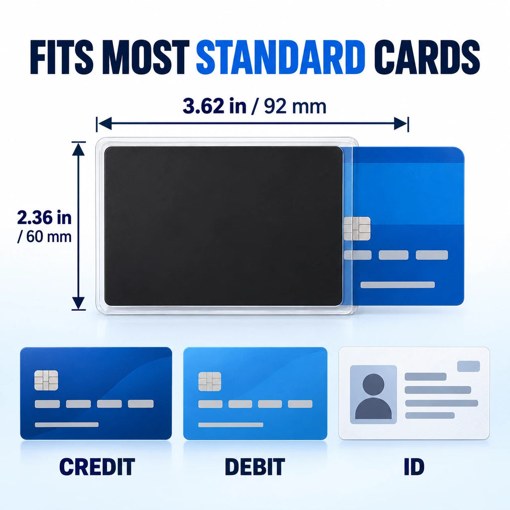 Side-View Privacy Card Sleeve – Slim Card Cover – product image 10