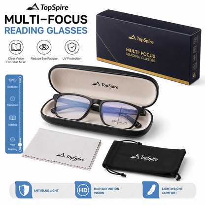 Multifocal Reading Glasses – See Near & Far Without Switching