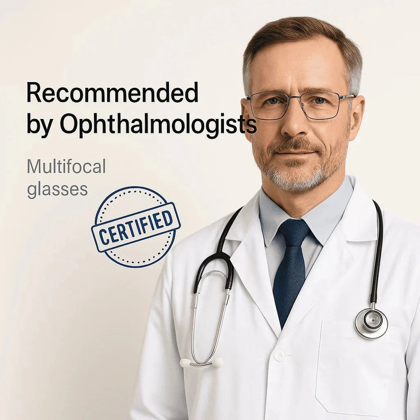 Multifocal Reading Glasses – See Near & Far Without Switching