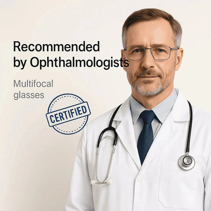 Multifocal Reading Glasses – See Near & Far Without Switching