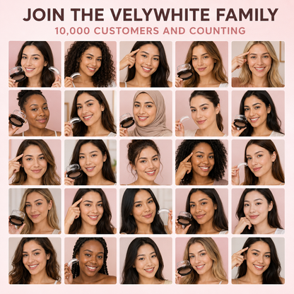 Velywhite Natural Brow Stamp Kit – Easy Eyebrow Makeup