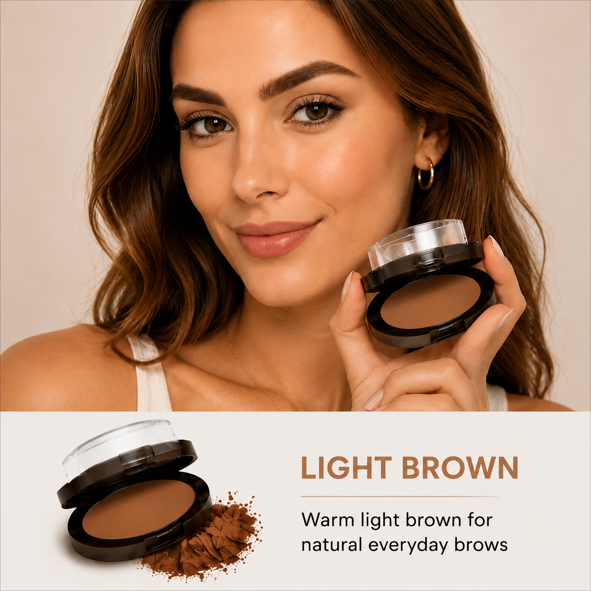 Velywhite Natural Brow Stamp Kit – Easy Eyebrow Makeup