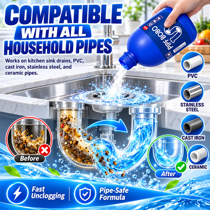 Powerful Drain Cleaner & Clog Remover