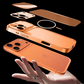 2026 New Premium Magnetic Lens Full-Coverage Ultra-Thin Frosted Case for iPhone