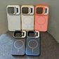 2026 New Lens Holder Full-Cover Matte Magnetic Back Panel suitable for iPhone