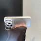 2026 New Lens Holder Full-Cover Matte Magnetic Back Panel suitable for iPhone