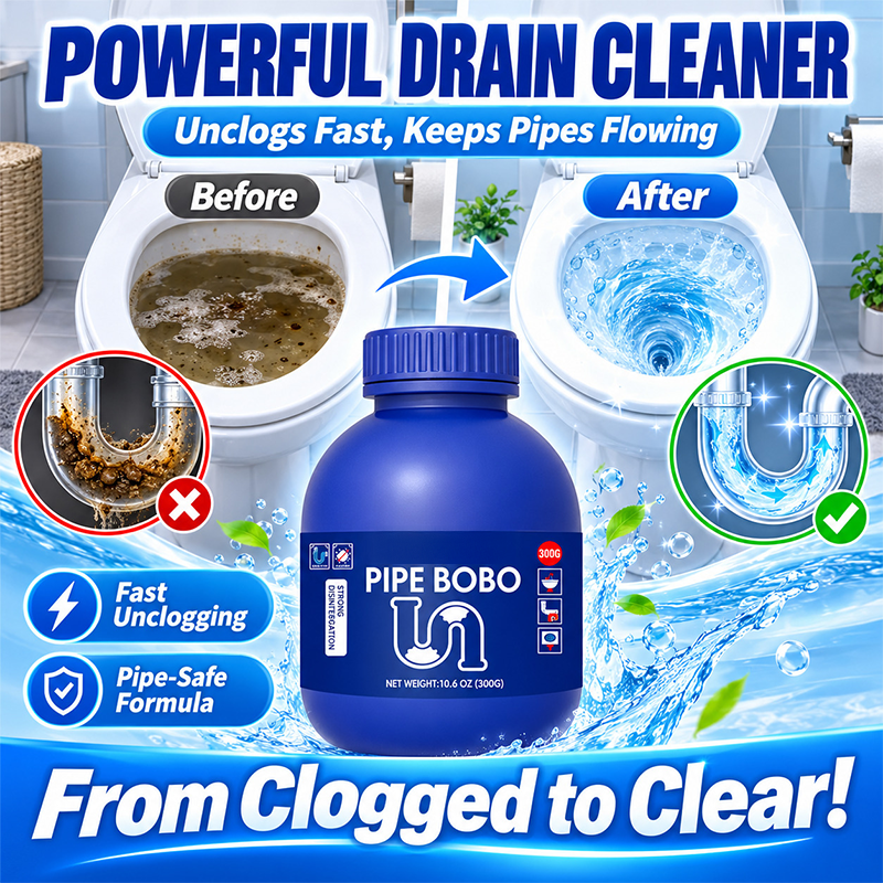 Powerful Drain Cleaner & Clog Remover