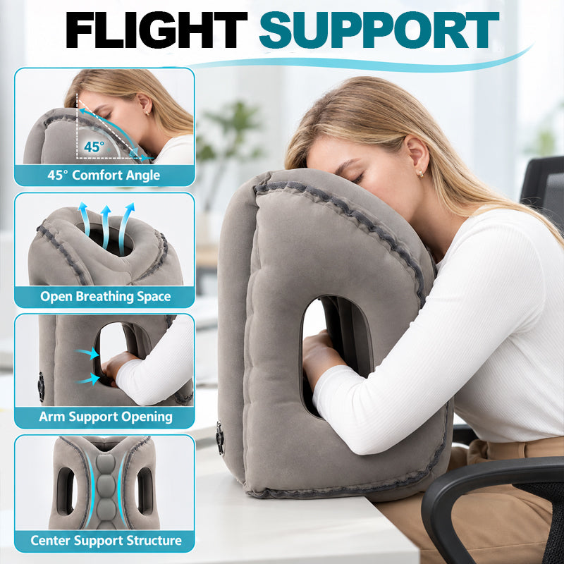 Inflatable airplane sleep pillow – gallery photo 8
