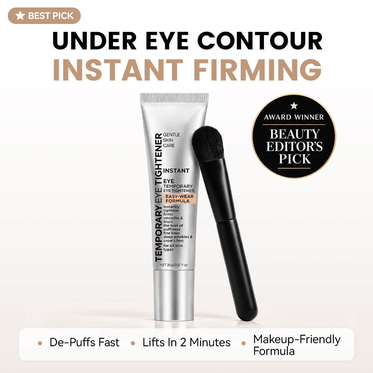 💥Reverse-Aging Eye Tightener: Younger Looking Eyes In 90 Seconds