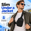 🛡️ Travel Sling Bag – Discreet Secure Sling Pack Keeps Valuables Safe