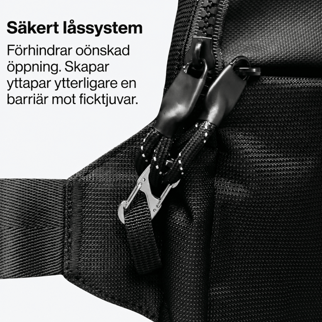 🛡️ Travel Sling Bag – Discreet Secure Sling Pack Keeps Valuables Safe