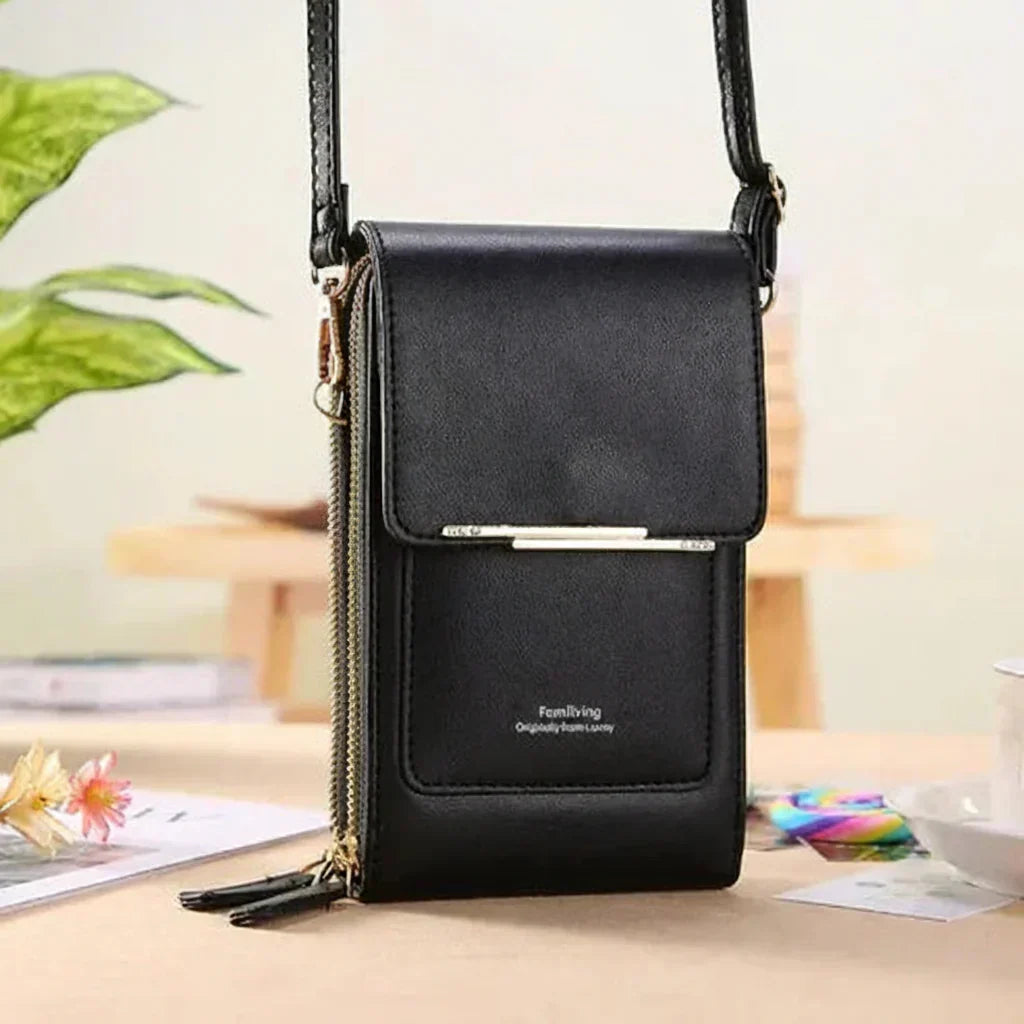 ✨2026 Trendy Minimalist Elegant Women's Touchscreen Crossbody Phone Wallet