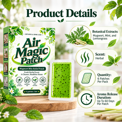 🌿 Mugwort Mite Repellent Patches
