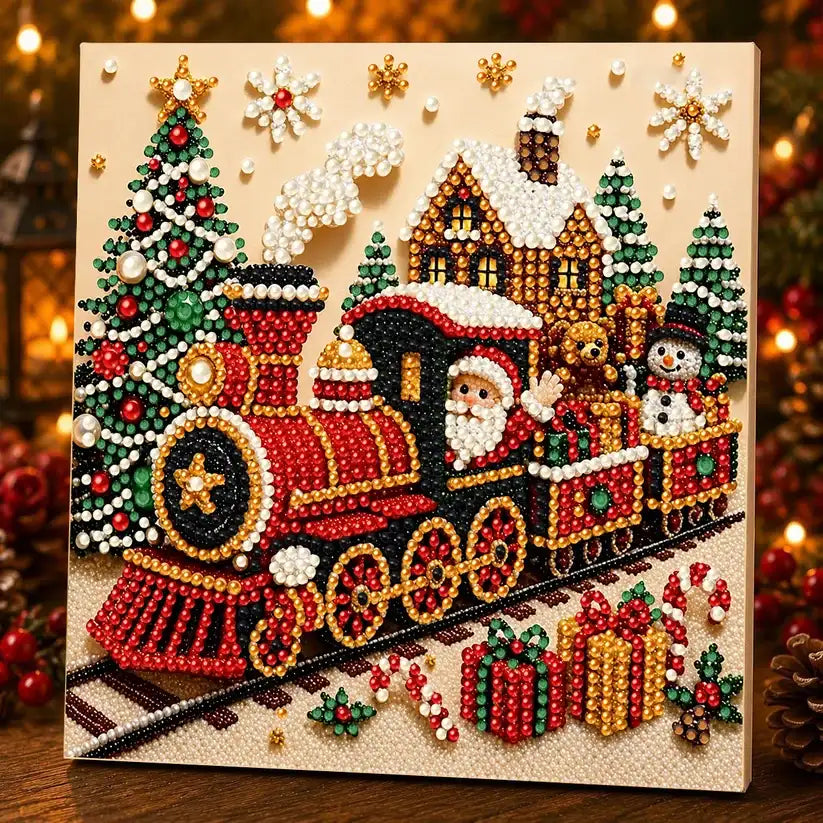 🎄🎃Halloween + Christmas Pearl Art DIY Kits