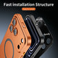 Minimalist Aluminum Frame Magnetic Shockproof suitable for iPhone