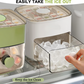 🔥Sommer-Sonderangebot 50 % Rabatt🧊Tragbarer Eisbereiter mit Deckel und Aufbewahrungsbox (48 Eiswürfel).