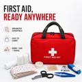 330 Piece Waterproof First Aid Kit for Emergencies