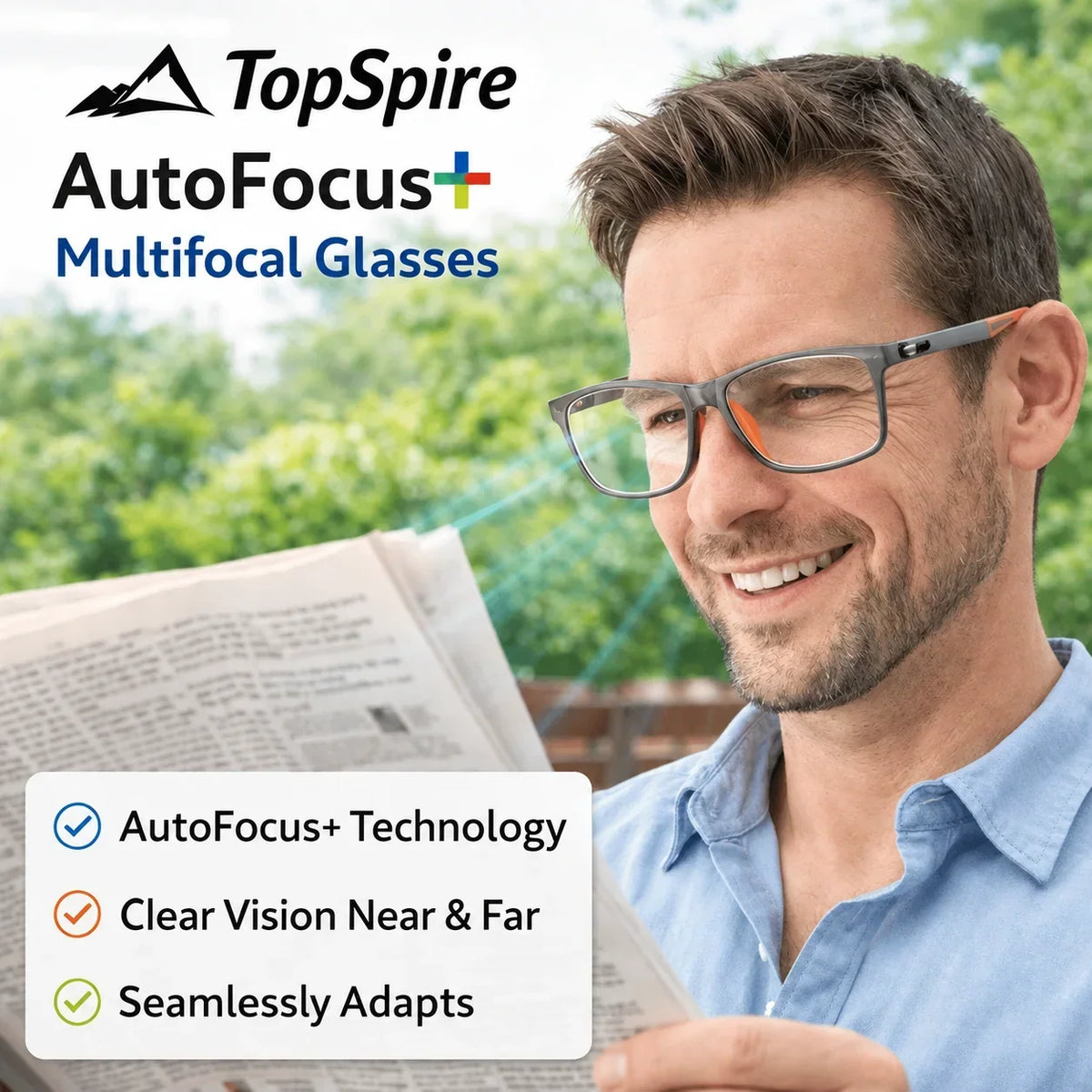 Multifocal Reading Glasses – See Near & Far Without Switching