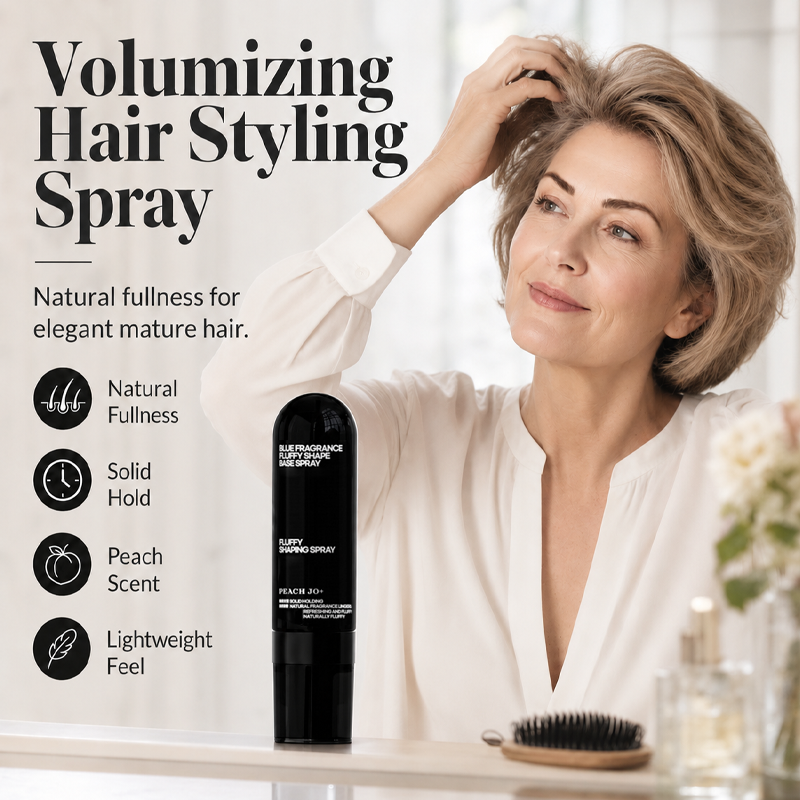 💥Fluffy Hair Shaping Spray Long Lasting Volumizing Mist with Peach Fragrance
