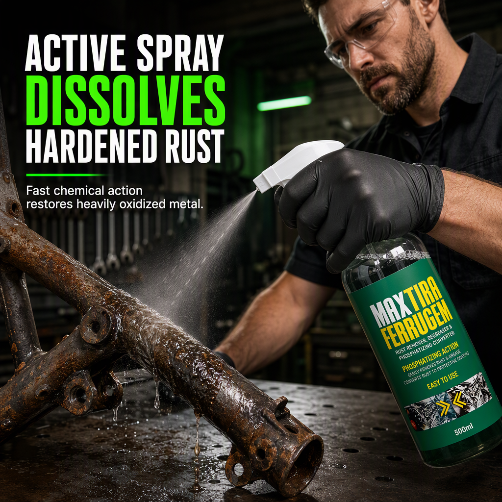 🔥3 in 1 Rust Remover & Phosphating Agent – Degrease, Remove Rust, Anti-Rust ✨