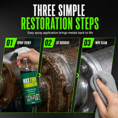 🔥3 in 1 Rust Remover & Phosphating Agent – Degrease, Remove Rust, Anti-Rust ✨