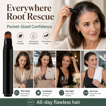 💇 50% OFF! ✏️ Instant Gray Cover Hair Pen – Quick touch-up & natural finish ✨