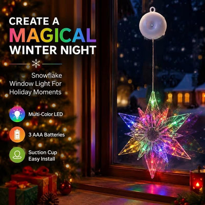 🔥LAST DAY 50% OFF🎄DIY Christmas Suction Lights❄️Multiple Shapes Available💡No Drill & No Residue🪟Reusable Holiday Window Ornament🪟Window Festive Home Party Decor