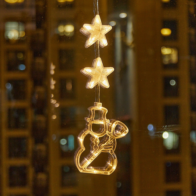 🔥LAST DAY 50% OFF🎄DIY Christmas Suction Lights❄️Multiple Shapes Available💡No Drill & No Residue🪟Reusable Holiday Window Ornament🪟Window Festive Home Party Decor