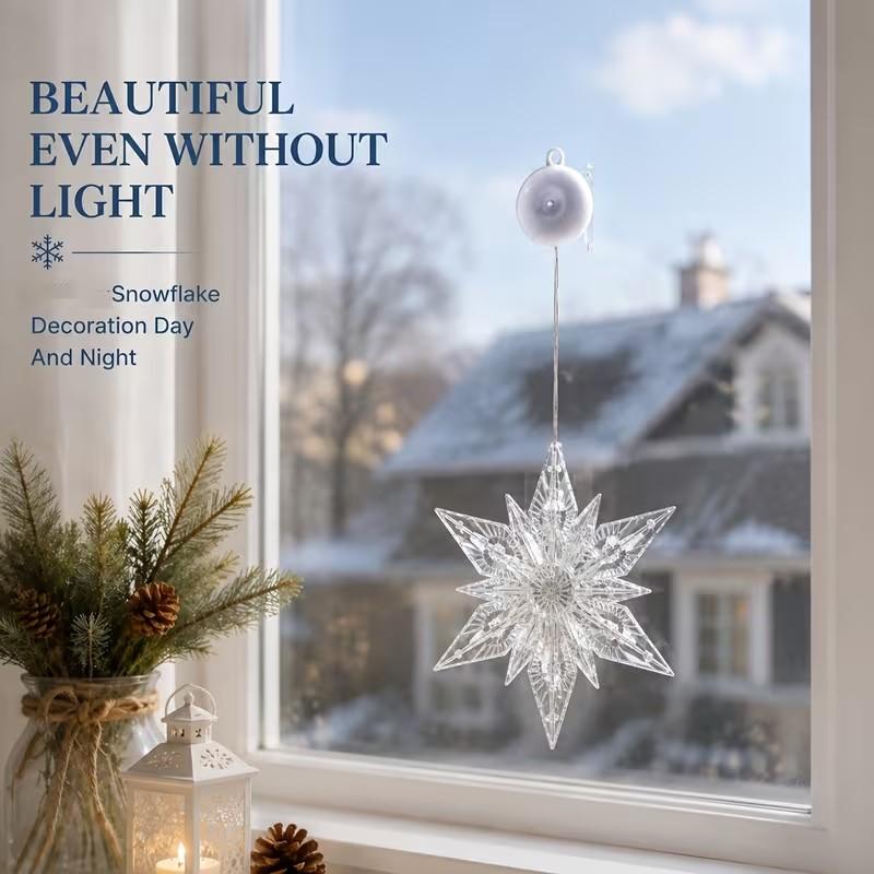 🔥LAST DAY 50% OFF🎄DIY Christmas Suction Lights❄️Multiple Shapes Available💡No Drill & No Residue🪟Reusable Holiday Window Ornament🪟Window Festive Home Party Decor